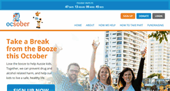 Desktop Screenshot of ocsober.com.au
